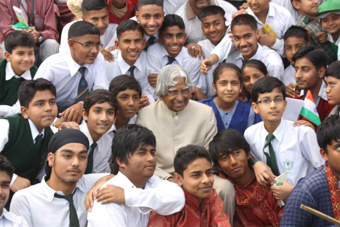 Shri A. P. J. Abdul Kalam, Hon’ble Ex-President, visit to SS Kunjpura 2011
